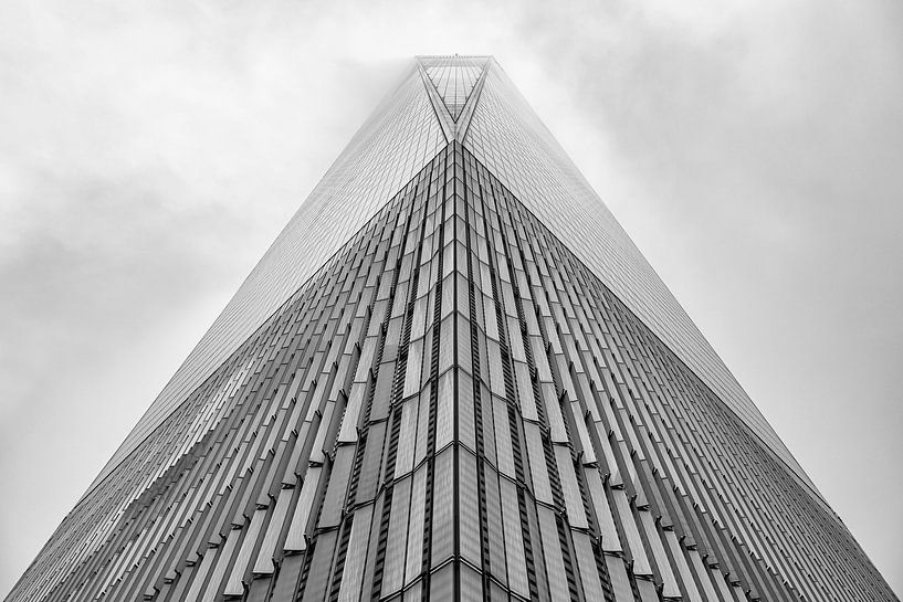 Freedom Tower im Nebel von Adelheid Smitt