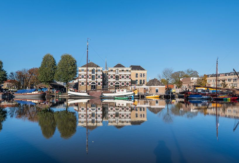Museum harbour Gouda by Rinus Lasschuyt Fotografie