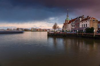 Storm boven Dordrecht