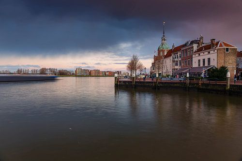 Storm over Dordrecht by Marcel Tuit