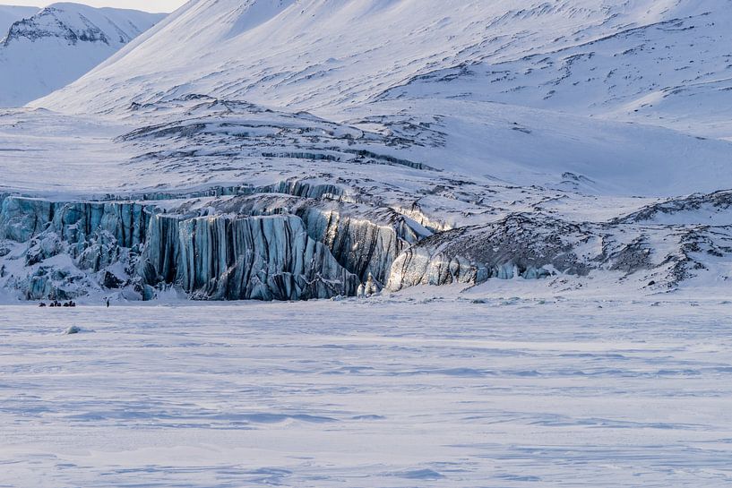 Paulabreen Spitsbergen van Kai Müller
