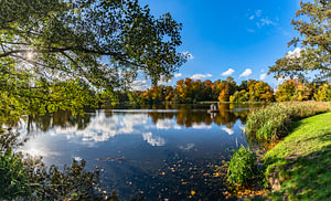 Schwanenteich im Schlosspark Putbus