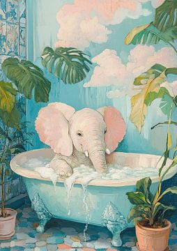 Elephant wellness oasis by Niklas Maximilian