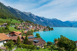 Suisse, aire de jeux de l'école d'Oberried sur Edwin Kooren