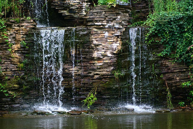 La chute de l'eau par Milan Flik