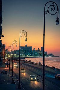 Malecón, La Havane, Cuba sur Jan de Vries