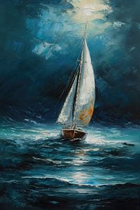 Sailboat 9 by Bert Nijholt