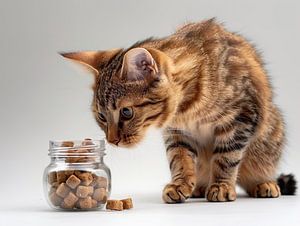 Verspielte Katze