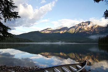 Early morning at Pyramid Lake