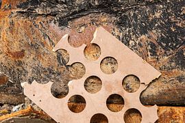 cirkels in roest van Natural Charms Fotografie