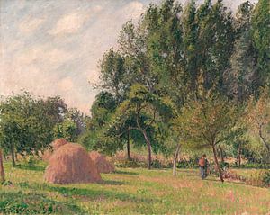 Heuhaufen, Morgen, Éragny, Camille Pissarro