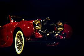 Oldtimer in rot von Dieter Walther