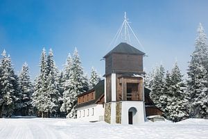 Winter im Riesengebirge in Tschechien