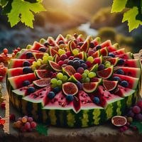 Sardijnse zomerfruit cake (2)