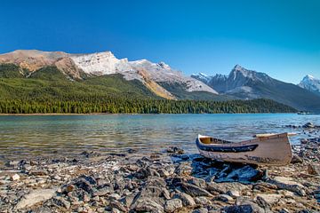 Banff National park, landschap  van M. Cornu