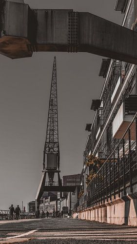 Industriehaven Hamburg Beeld