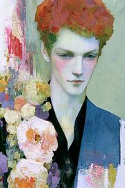 Au calme, au milieu des fleurs sur Preet Lambon