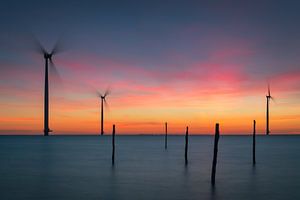 Pastel Colors Sunset von Edwin Mooijaart