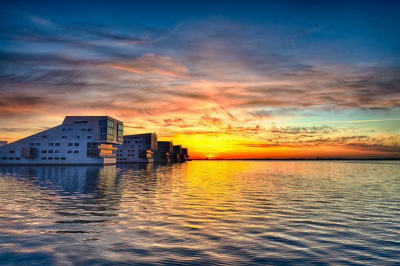 Traumblick auf Gooimeer (Huizen) von Frank Laurens