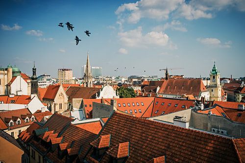 Bratislava - Altstadt / Dachlandschaft von Alexander Voss