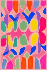 Motif coloré du Pérou