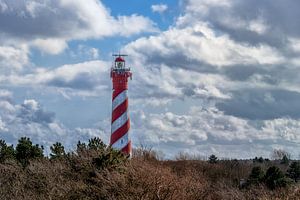 Vuurtoren van Burg-Haamstede van Adriaan Westra