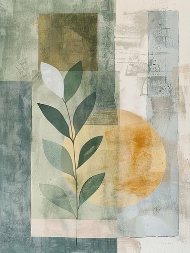 Œuvre d'art abstraite