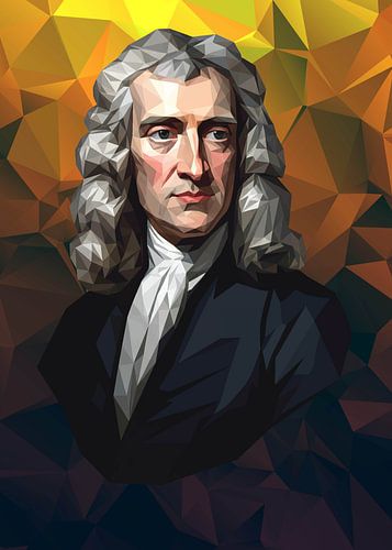 Porträt von Isaac Newton