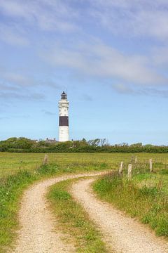 Sylt Lighthouse Langer Christian in Kampen by Michael Valjak