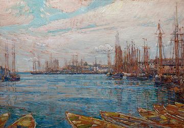 Harbor of a Thousand Masts, Childe Hassam