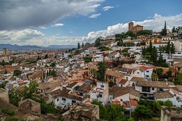 Granada, city with lots of historic buildings in Andalusia, southern Spain by Marjolein Zijlstra