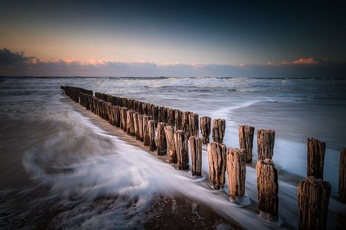 Strandpaaltjes Knokke
