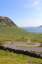 Faroe Islands | scenery | winding road | adventure by Map of Joy