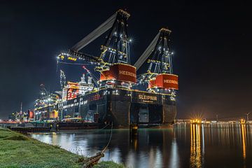 Sleipnir grootste kraanschip van Cindy van der Sluijs