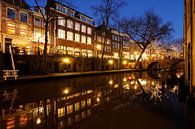 Oudegracht à Utrecht entre Maartensbrug et Gaardbrug par Donker Utrecht Aperçu