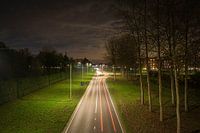 Markiezaatsweg in de avond