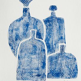 Die vier blauen Flaschen von Beatrice Chauville