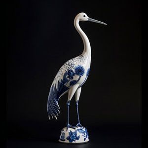 Delft Blue Heron