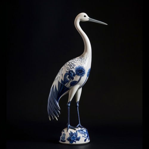 Delft Blue Heron