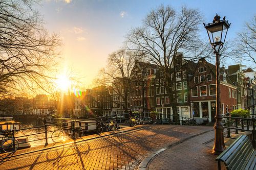 Brouwersgracht sunrise