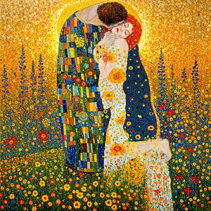 Flower Power Kiss - Ode an Klimt
