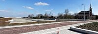 Hoofdstraat Leiderdorp and tunnel A4 motorway by Carel van der Lippe thumbnail
