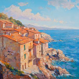 Coastal idyll by Poster Art Shop