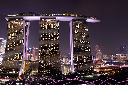 Singapore Skyline Marina Bay