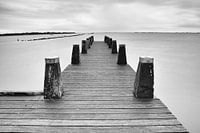 Aanlegsteiger aan het Grevelingenmeer