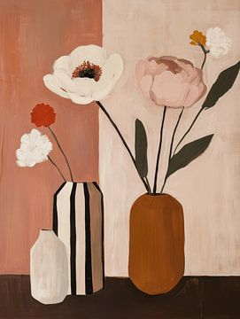 Stilleven in aardetinten