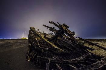 Shipwreck by Night