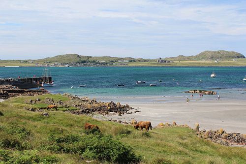 Fionnphort-Panorama, Isle of Mull, Schottland