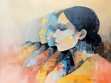 Vrouwen in Profiel van Kunst Kriebels