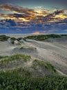 Sonnenuntergang am Strand von Romo von Dirk Rüter Miniaturansicht